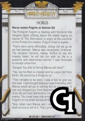 Horus, Horus meets Fulgrim at Isstvan (b)